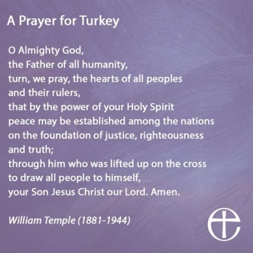 A Prayer for Turkey