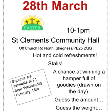 Easter Fair 28th March